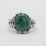 Larimar Silver Rings