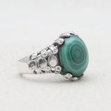 Larimar Silver Rings