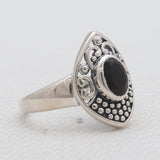 925 Sterling Silver Black Onyx Rings