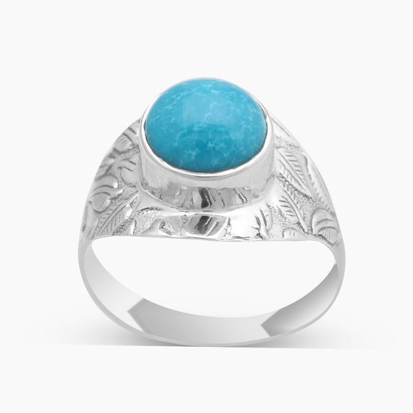 925 Sterling Silver Arizona Turquoise Rings