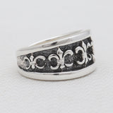 925 Sterling Silver Oxidized Thumb Rings