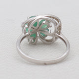 Emerald & White Topaz