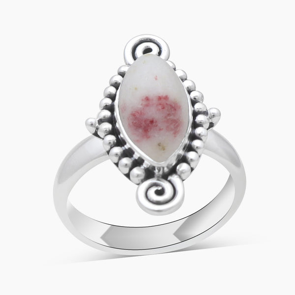 925 Sterling Silver Thulite Rings
