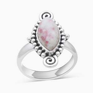 925 Sterling Silver Thulite Rings