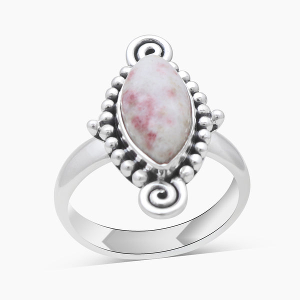 925 Sterling Silver Thulite Rings