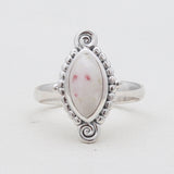 925 Sterling Silver Thulite Rings