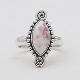 925 Sterling Silver Thulite Rings