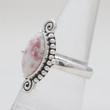 925 Sterling Silver Thulite Rings