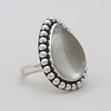 Lemon Topaz Silver Rings