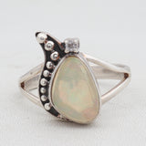 Ethiopian Opal 925 Sterling Silver Ring