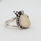 Ethiopian Opal 925 Sterling Silver Ring