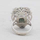 925 Sterling Silver Aquamarine Rings