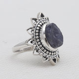Iolite Silver Designer Women Rings