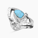 925 Sterling Silver Arizona Turquoise Rings