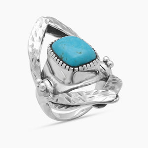 925 Sterling Silver Arizona Turquoise Rings