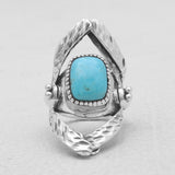 925 Sterling Silver Arizona Turquoise Rings