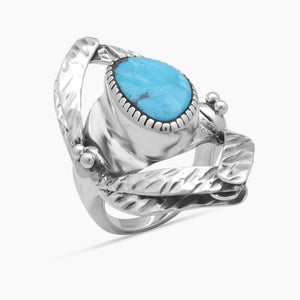 925 Sterling Silver Arizona Turquoise Rings
