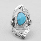 925 Sterling Silver Arizona Turquoise Rings