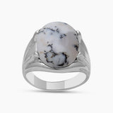 925 Sterling Silver Larimar Rings