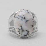 925 Sterling Silver Larimar Rings
