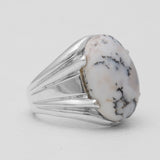 925 Sterling Silver Larimar Rings