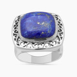 Dendritic Opal Silver Rings