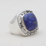 Dendritic Opal Silver Rings