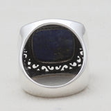 Dendritic Opal Silver Rings