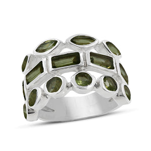 Peridot 925 Sterling Silver Ring