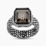 Amethyst Silver Rings