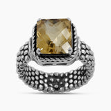 Amethyst Silver Rings