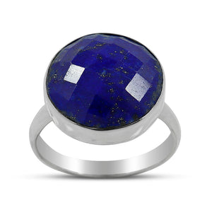925 Sterling Silver Lapis Lazuli Ring