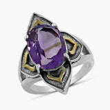 925 Sterling Silver Citrine Rings