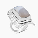 Dendritic Opal Silver Jewelry Sets