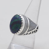 Larimar Gemstone 925 Sterling Silver Rings