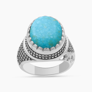 925 Sterling Silver Mexican Turquoise Rings