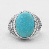 925 Sterling Silver Mexican Turquoise Rings