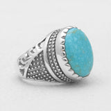 925 Sterling Silver Mexican Turquoise Rings