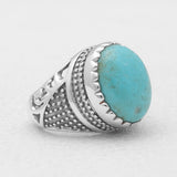 925 Sterling Silver Mexican Turquoise Rings