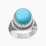 925 Sterling Silver Mexican Turquoise Rings