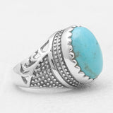 925 Sterling Silver Mexican Turquoise Rings