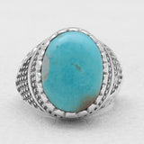 925 Sterling Silver Mexican Turquoise Rings