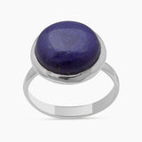 Natural Lapis Lazuli Sterling Silver Rings