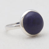 Natural Lapis Lazuli Sterling Silver Rings