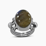 Kunzite Gemstone Sterling Silver Rings