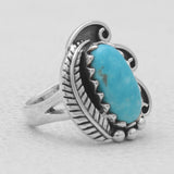 925 Silver Mexican Turquoise Rings