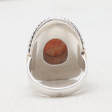 Sponge Coral Silver Rings