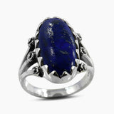 925 Silver Lapis Lazuli Rings