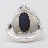 Natural Mexican Turquoise Silver Rings