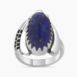 Natural Mexican Turquoise Silver Rings